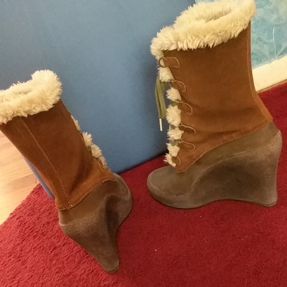 Ccilu Wedge Winter boots - Picture 2 of 4